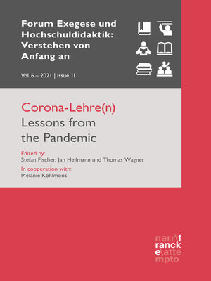cover image of Verstehen von Anfang an, 6, 2 (2021)